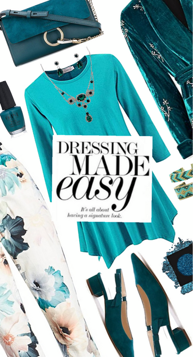 Effortless Style: Turquoise And Teal