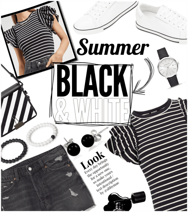 Summer : black and white