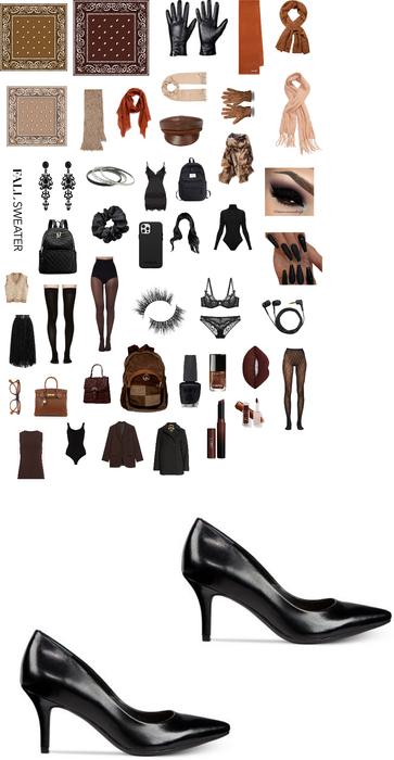 Black and Brown Chic Outfit