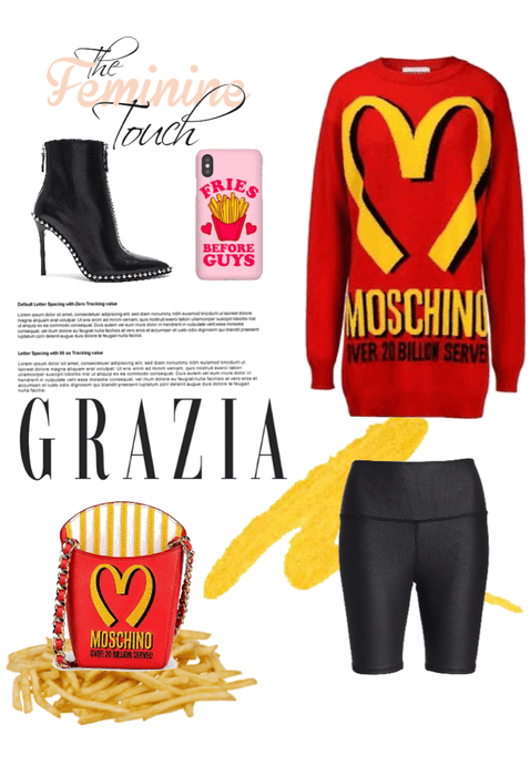 Moschino French fries