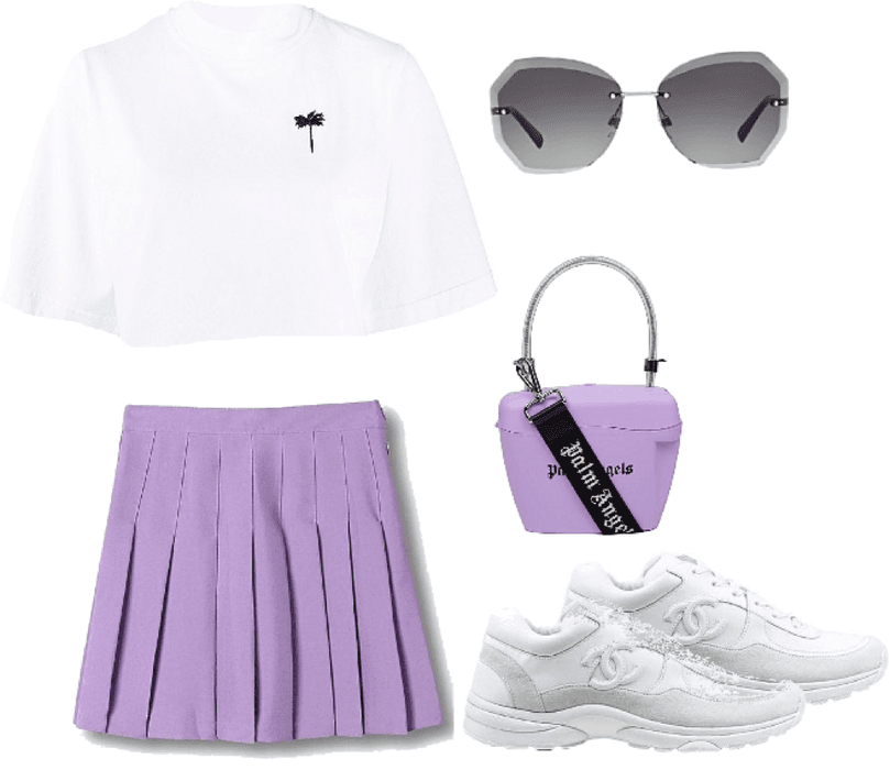 chanel x palm angels lilac vibes