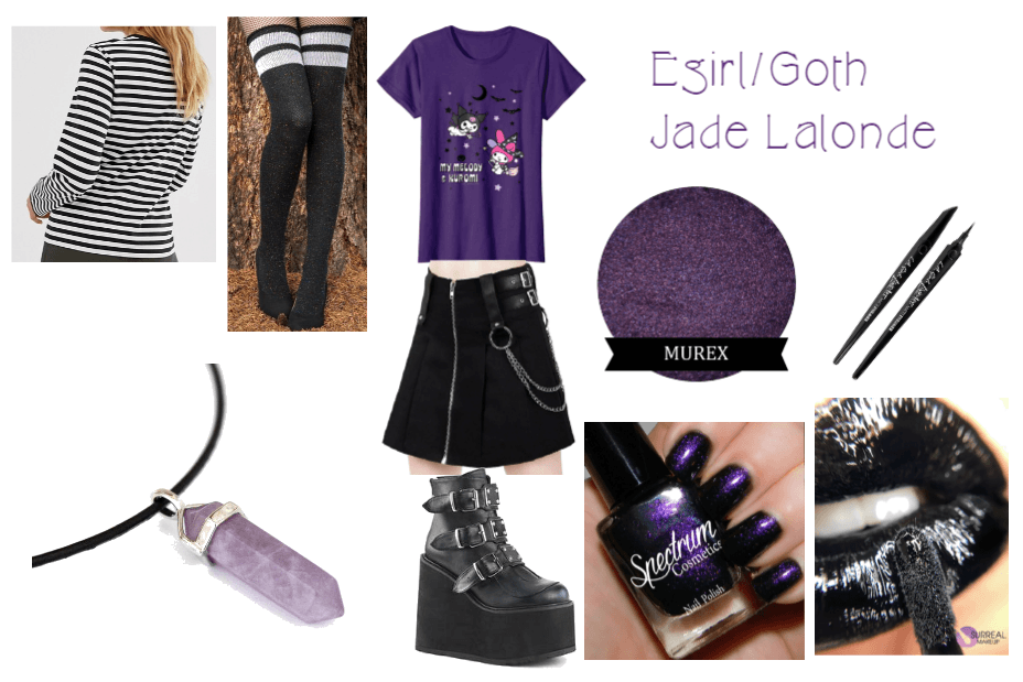 Egirl/Goth Jade Lalonde