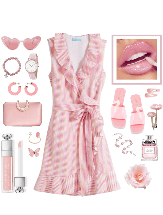 Soft and Flirty Pink Lipstick