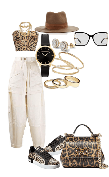 glam and urban mix