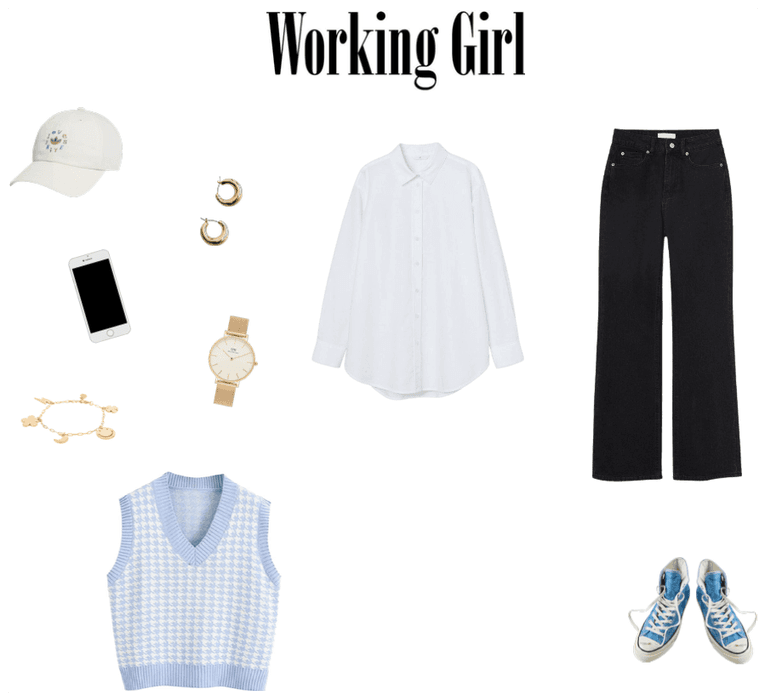 Working Outfits Baby Blue
