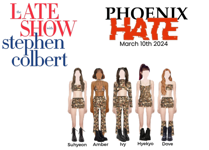 PHOENIX (피닉스) Hate | TLS with Stephen Colbert