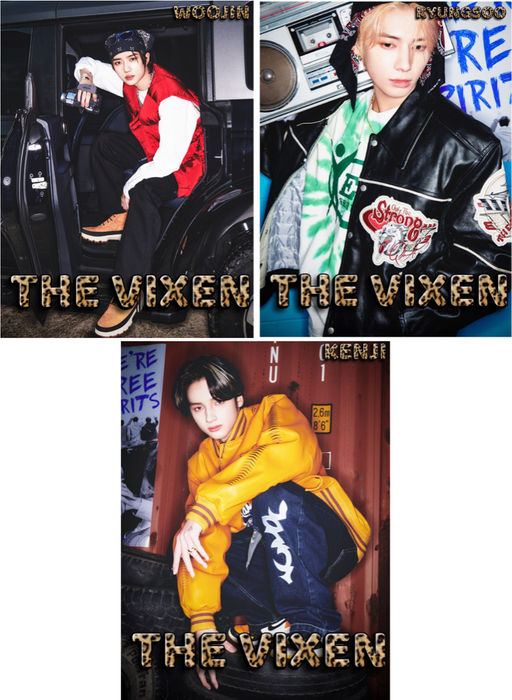 AGAME(아가메) - THE VIXEN 'WOOJIN & KYUNGSOO & KENJI' CONCEPT PHOTOS #1