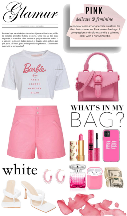 pink + white