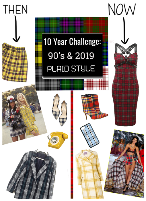 10yr Challenege/Plaid Then & Now