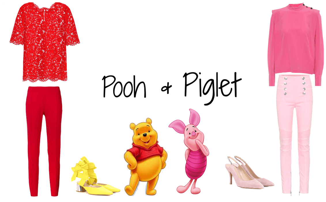 Pooh and Piglet Halloween Idea
