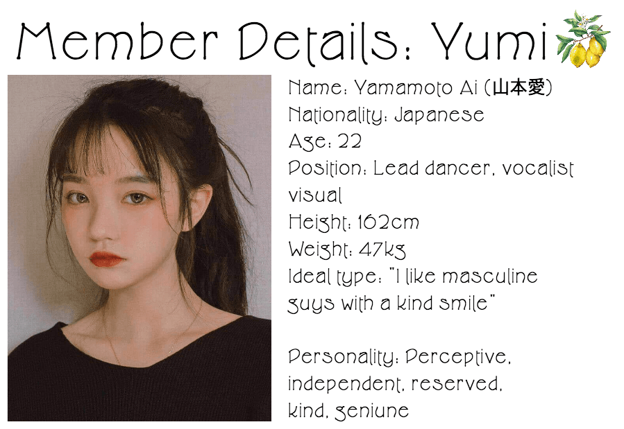 Member Details: Yumi