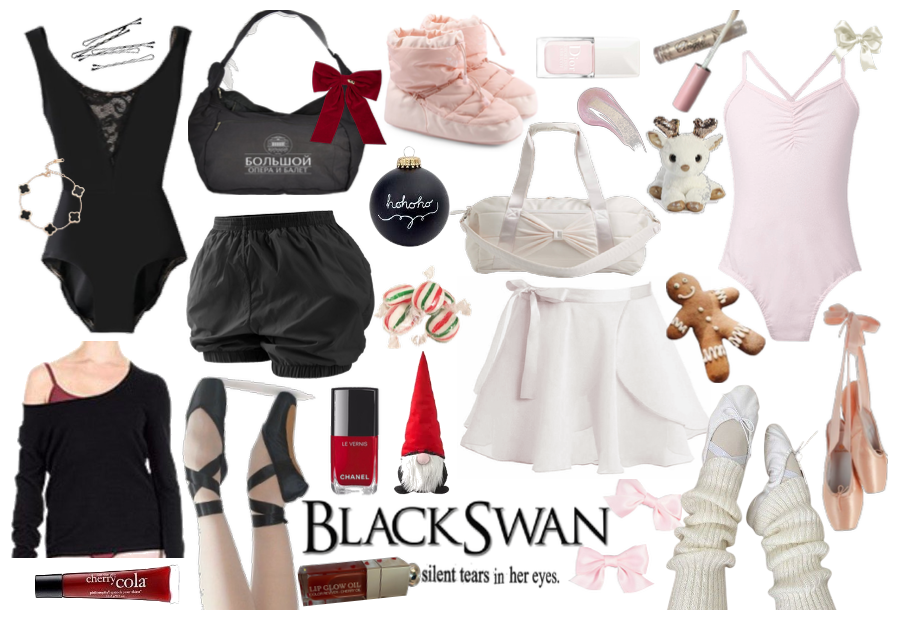 black or white swan