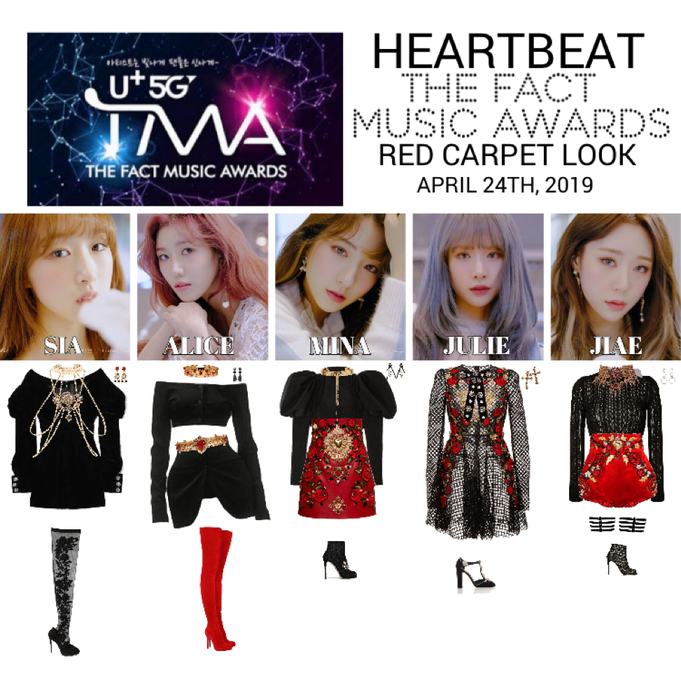 [HEARTBEAT] THE FACT MUSIC AWARDS RED CARPET LOOK
