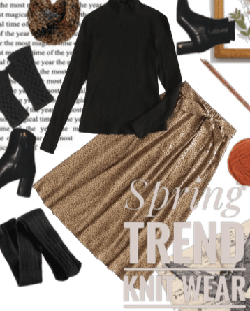 Spring trend :Knit Wear