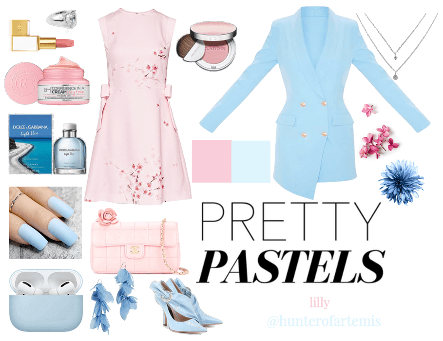 Pretty Pastels | Pink & Blue | @hunterofartemis