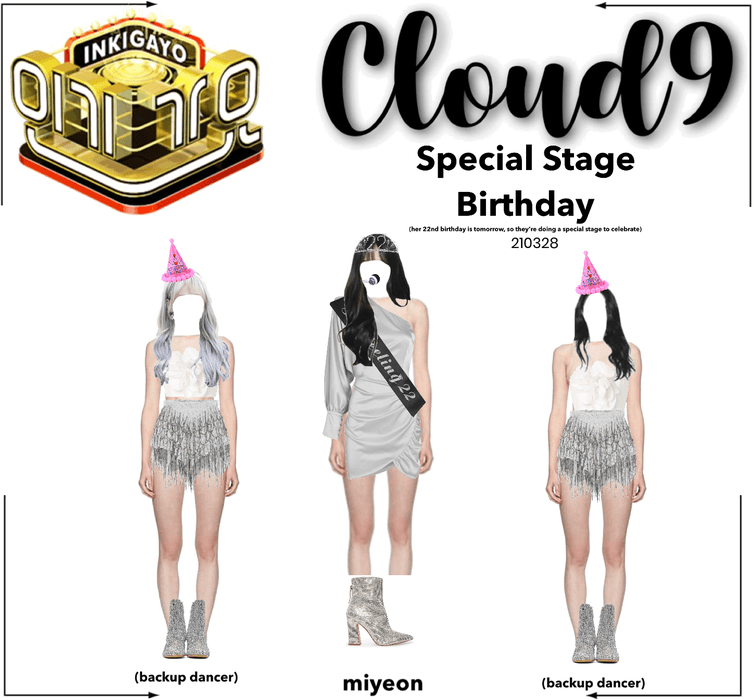 Cloud9 (구름아홉) | Inkigayo Special Stage; Birthday | 210328