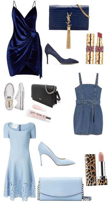 choose your blue dress