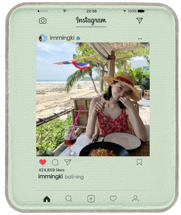 Minkyung on Instagram