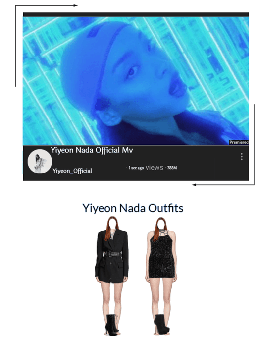 Yiyeon Nada Mv Outfits