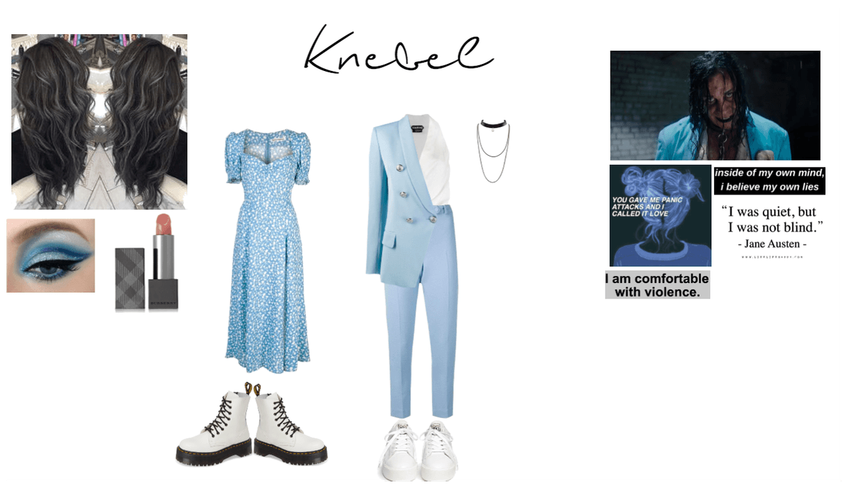 Knebel inspired outfit
