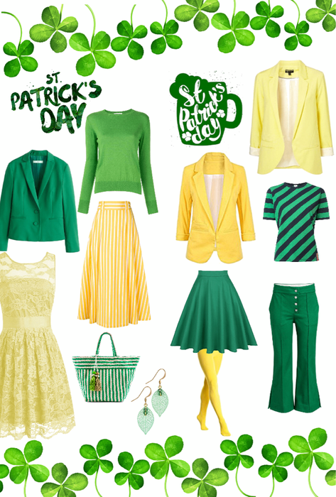 Happy St.Pat’s Day (Green & Yellow)