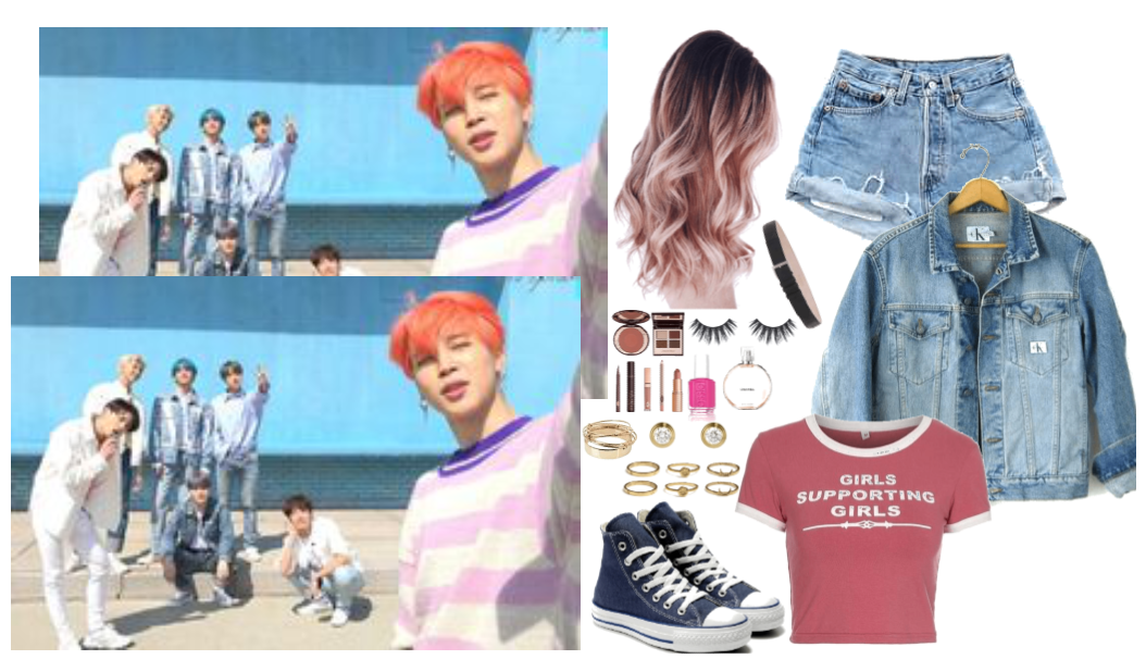 the 8th member: Boy With Luv Outfit3