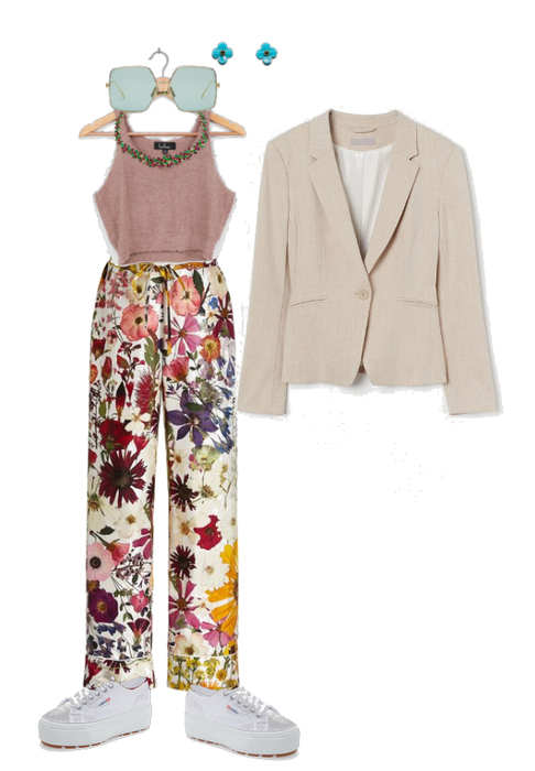 FLower Statement Trousers