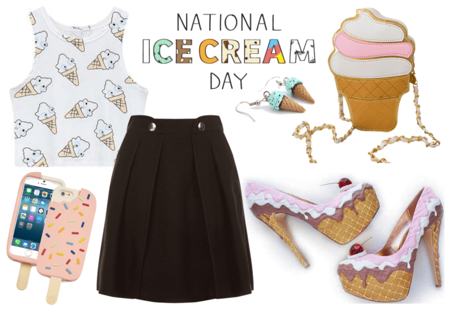 National Ice Cream Day fashion