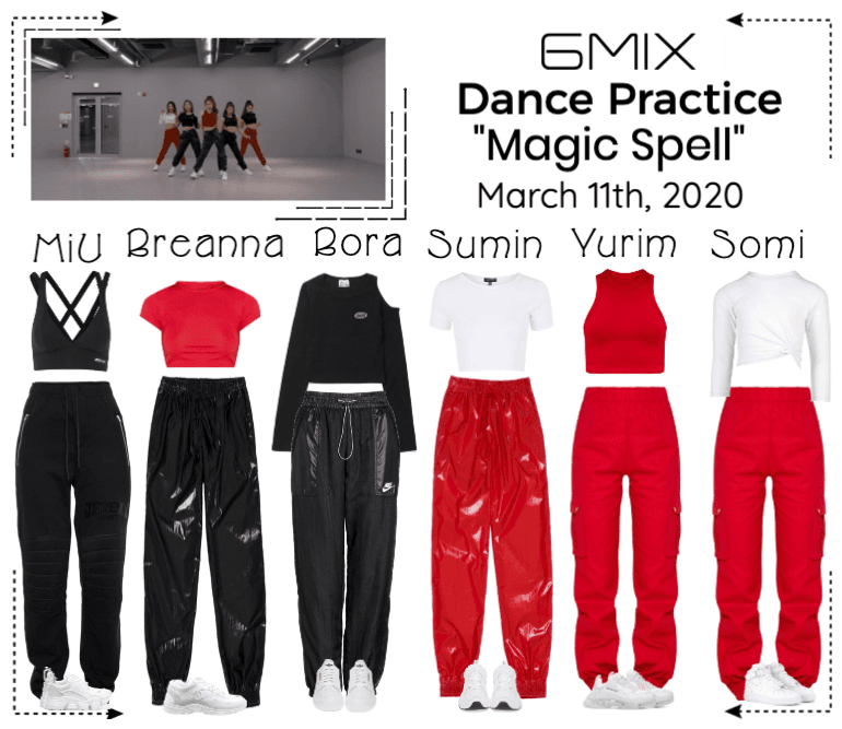 《6mix》'Magic Spell' Dance Practice