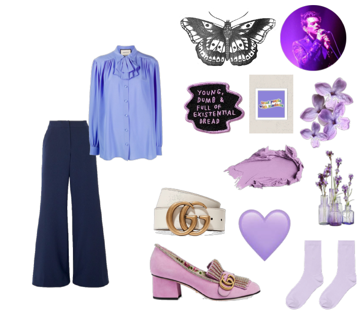 purple harry styles