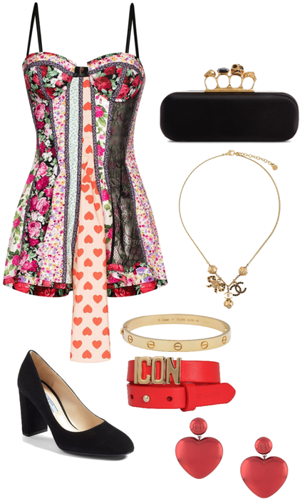 eclectic dress outfit