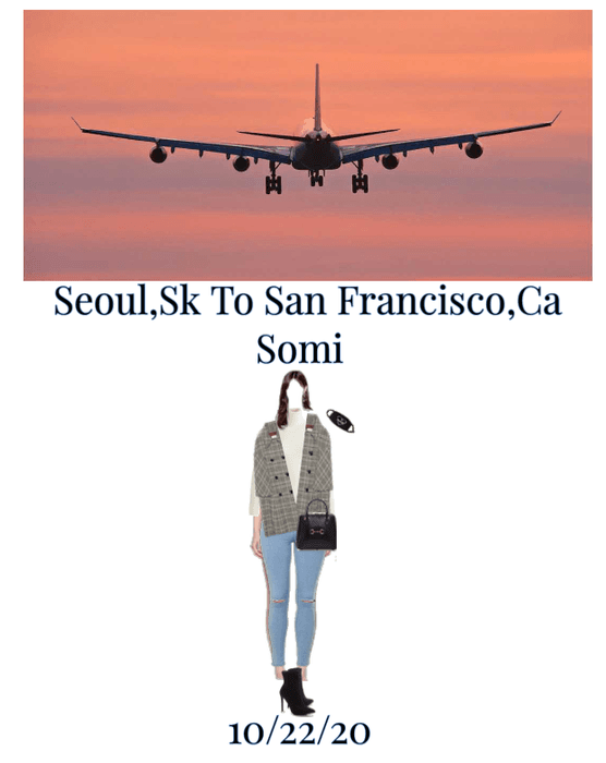 Somi Airport Outfit