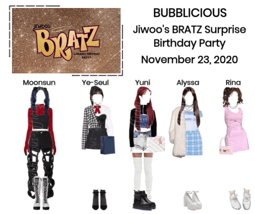 BUBBLICIOUS (신기한) Jiwoo's BRATZ Surprise Party
