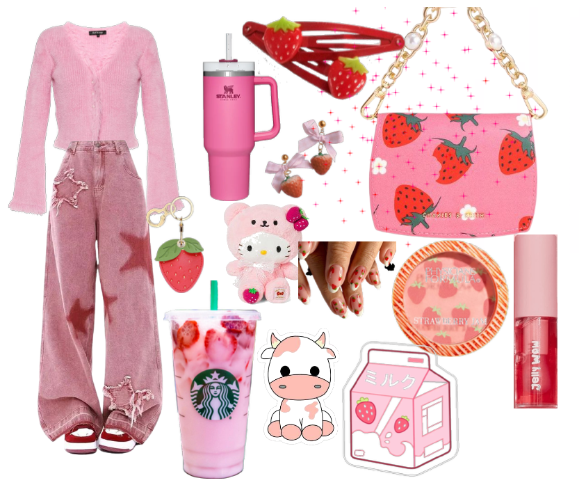 strawberry oufit