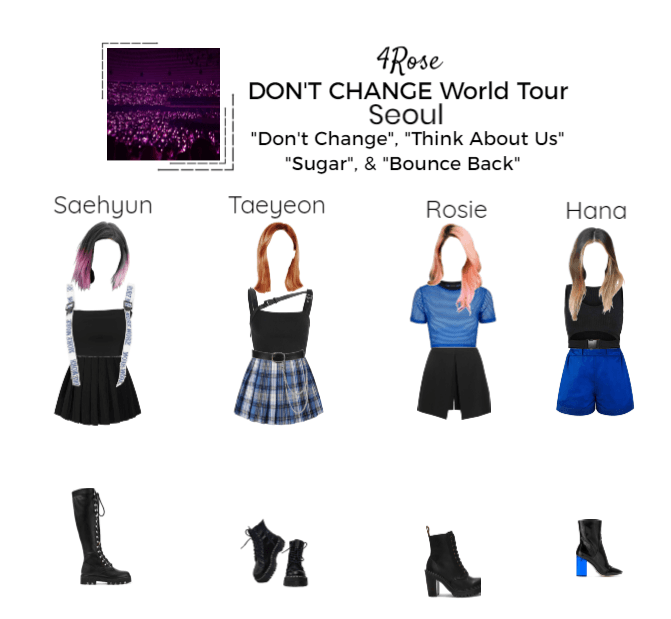 4Rose DON'T CHANGE World Tour : Seoul