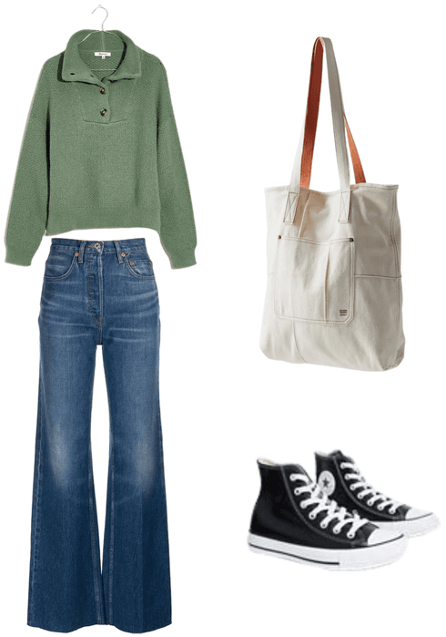 Casual jeans//jumper
