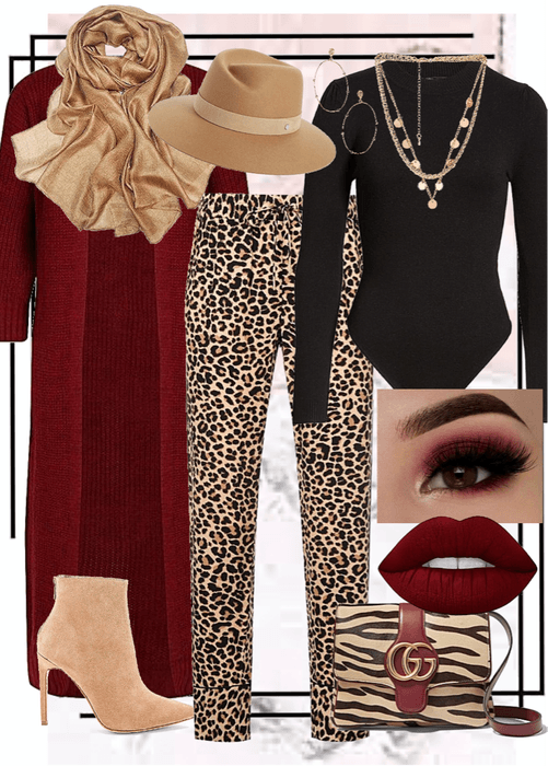 Cold Weather Layers - Leopard Edition