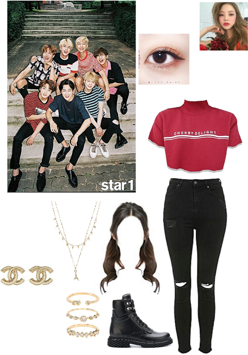 Bts 8th member inspired outfit