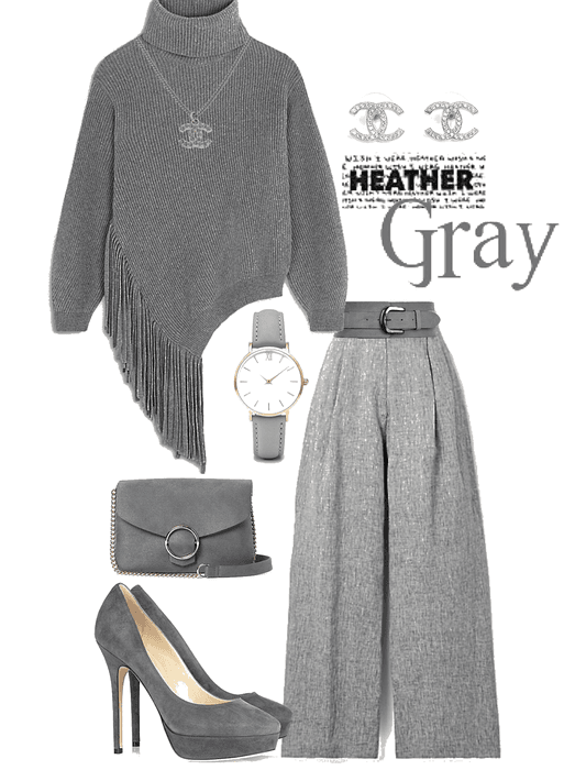 Mono-gray Heather