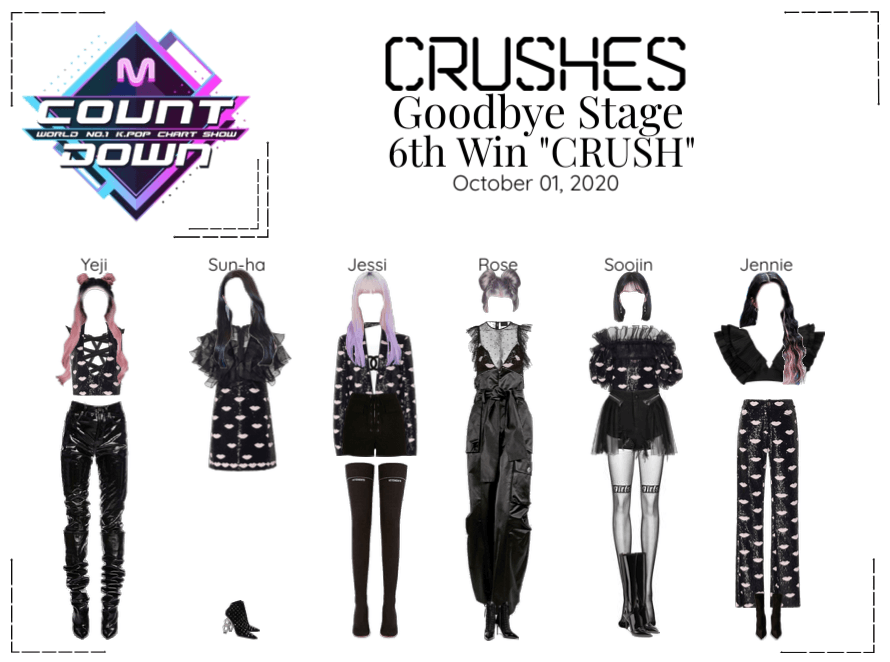 Crushes (호감) "CRUSH" GoodBye Stage 6th Win