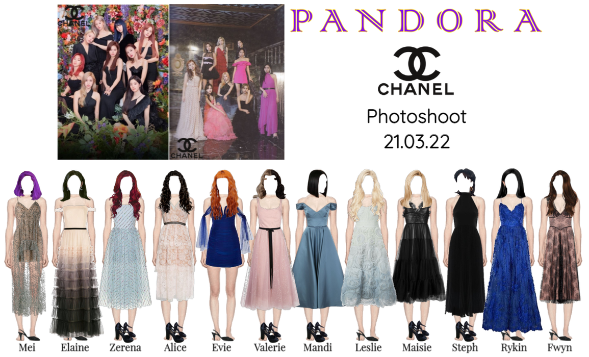 PANDORA x Chanel Photoshoot