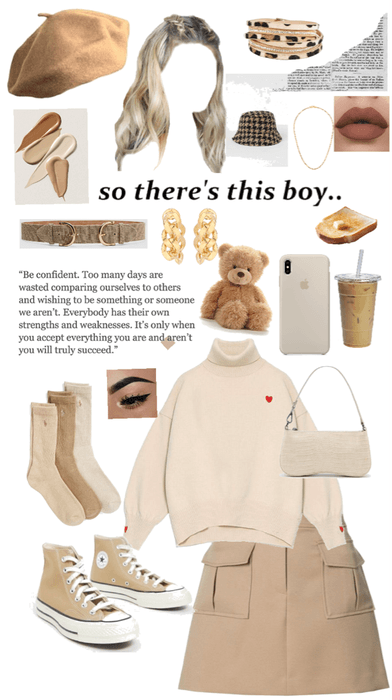 beige outfit