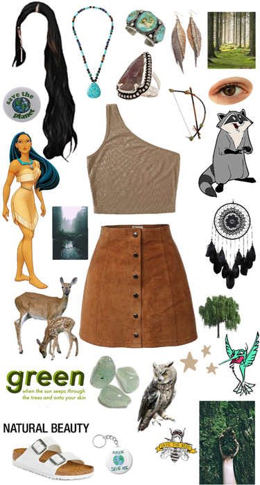 Princess style: Pocahontas