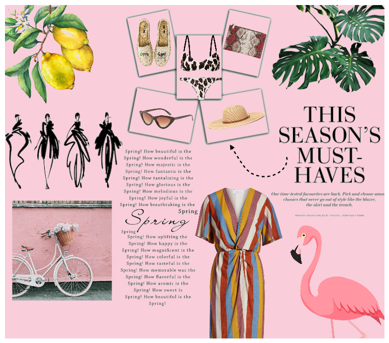 summer essentials from flamingos to cocktails