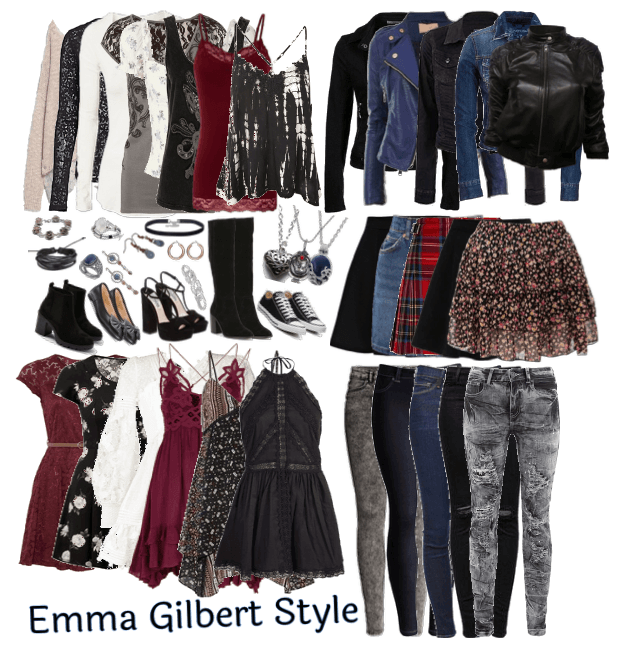 Emma Gilbert Style/Wardrobe (The Vampire Diaries)