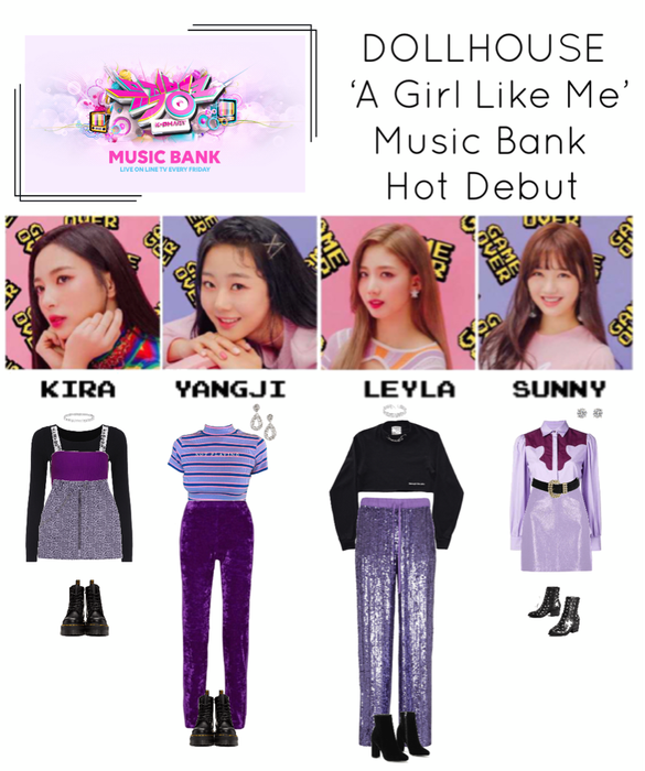 {DOLLHOUSE} Music Bank ‘A Girl Like Me’ Hot Debut Stage