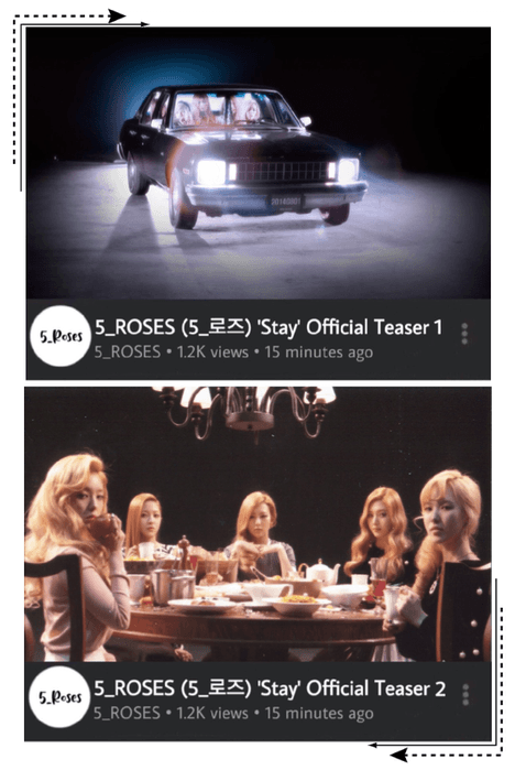 5ROSES 'Stay Official Teasers 1 & 2