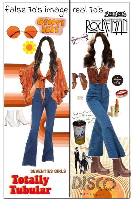 1970's🧡 Outfit, ShopLook