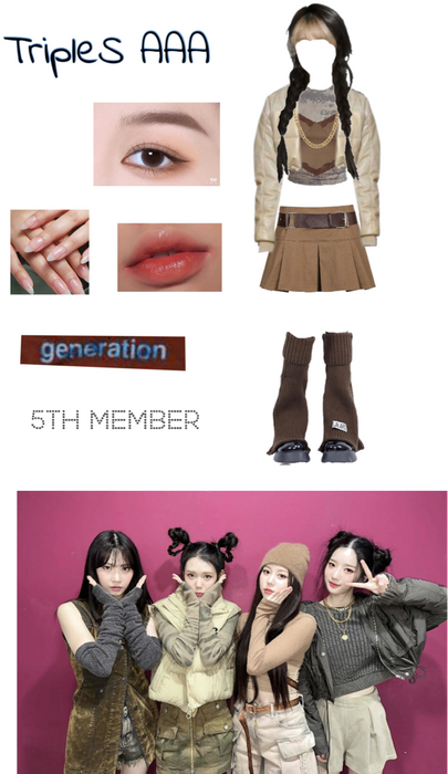 TripleS AAA 5th Female Member (Generation 1)