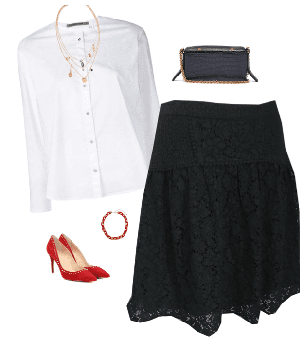 LACE SKIRT